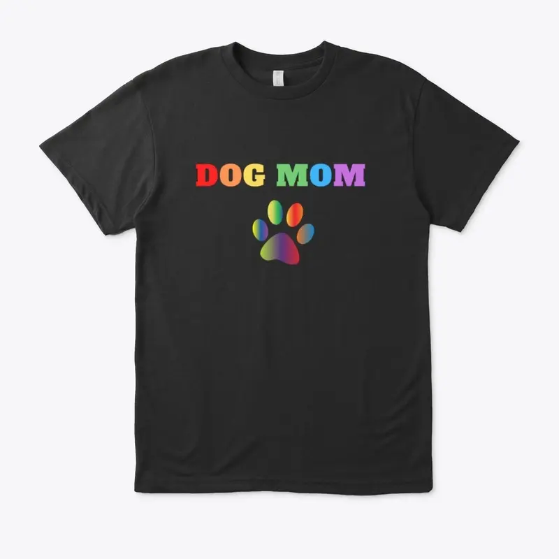 Dog Mom Rainbow