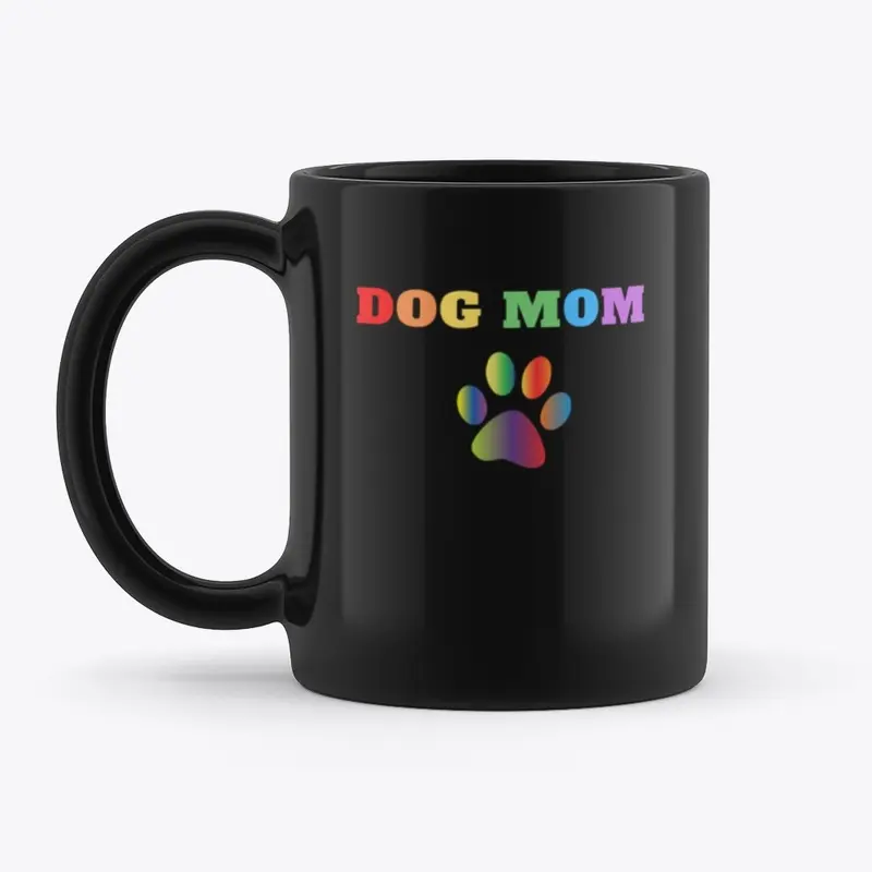 Dog Mom Rainbow