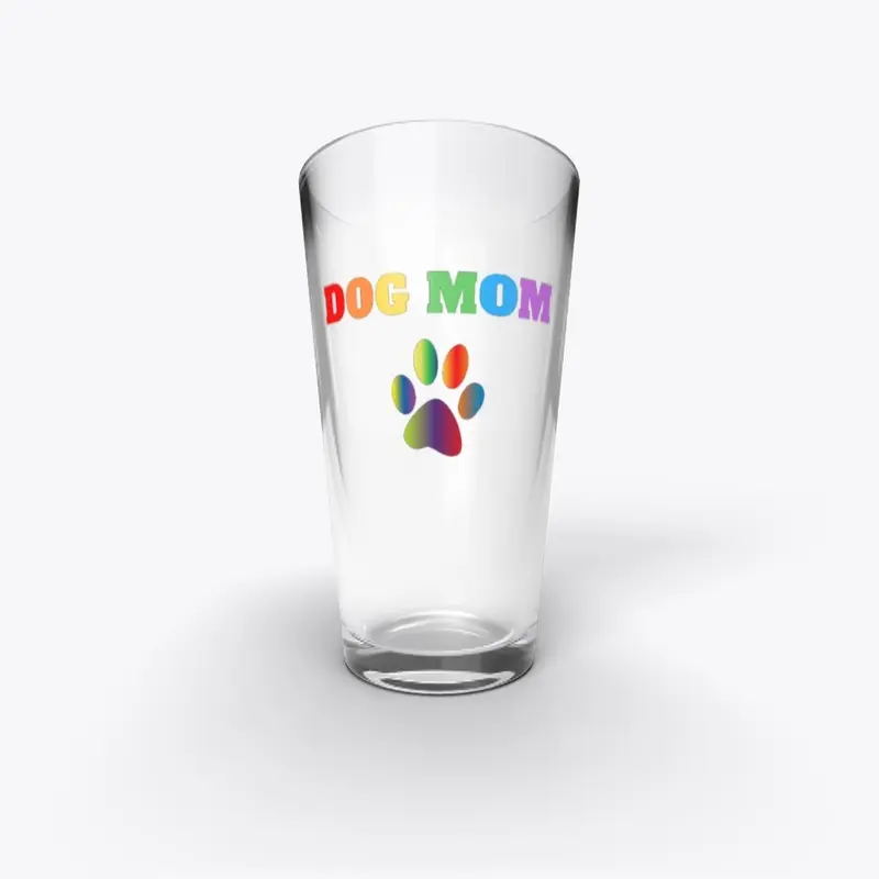 Dog Mom Rainbow