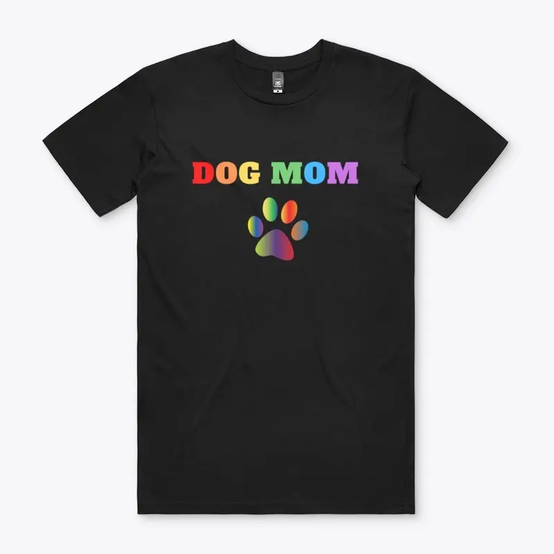 Dog Mom Rainbow